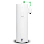Vertical Central Water Heater 200 Liter Capacity 1285 mm Height White | Saudi Ceramics