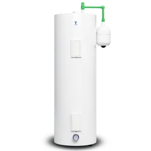 Vertical Central Water Heater 200 Liter Capacity 1285 mm Height White | Saudi Ceramics