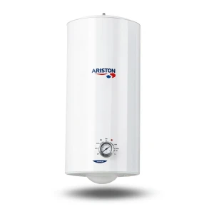 Vertical Electric Water Heater 50 Liter Capacity White, 1.2 kW 220/240 Volt | ARISTON