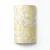 Floral wallpaper, vinyl wrap, length 15.6 m, width 106 cm, yellow with white and grey
