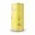 Floral wallpaper, vinyl wrap, length 15.6 m, width 106 cm, yellow with green and grey