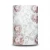 Floral wallpaper, vinyl wrap, length 15.6 m, width 106 cm, color white, red, brown and grey