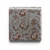 Floral wallpaper, vinyl wrap, length 15.6 m, width 106 cm, brown with red on grey