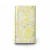 Floral wallpaper, vinyl wrap, length 15.6 m, width 106 cm, yellow with white and grey