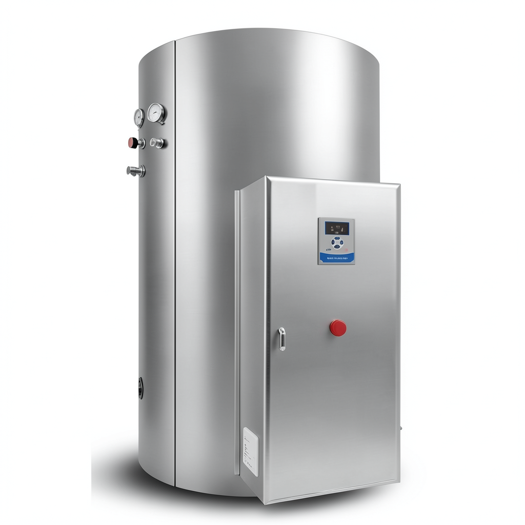 سخان مياه مركزي سعة 1000 لتر قطر 1000 مم أبعاد 2000×1220 مم | eau