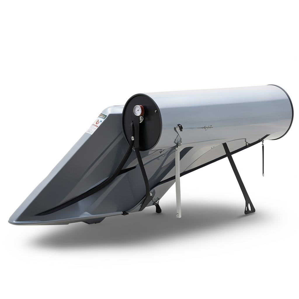 Spanish Solar Water Heater Capacity 300 Liter, Double Coated Enamelled, Insulated 50mm | Delpaso