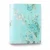 Floral wallpaper, vinyl wrap, length 15.6 m, width 106 cm, color cyan with green and grey