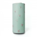 Floral Wallpaper, Size 15.6m×106cm, green with pink