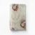 Floral Wallpaper, Length 15.6 meters, Width 106 cm, light beige with dark beige and red Color  