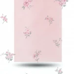 Floral Wallpaper, Size 15.6m×106cm, pink gray color