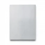 Plain Vinyl Wallpaper, size 15.6m×106cm, Light Gray Color