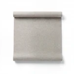 Plain Vinyl Wallpaper, 15.6m×106cm, Beige with gray Color 