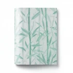 Tree-Patterned wallpaper, vinyl wrap, length 15.6 m, width 106 cm, green color