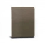 Plain Vinyl Wallpaper, 15.6m×106cm, Dark beige Color 