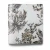 Leaf Patterned Wallpaper, Length 15.6 meters, Width 106 cm, Dark and pale brown Light gray Color