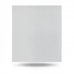 Plain Vinyl Wallpaper, size 15.6m×106cm, Light Gray Color