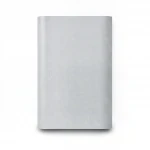 Plain Vinyl Wallpaper, size 15.6m×106cm, Light Gray Color