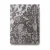 Leaf Patterned Wallpaper, Length 15.6 meters, Width 106 cm, Dark brown and light with light grey Color