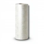 Floral wallpaper, vinyl cover, length 15.6 m, width 106 cm, light beige color