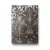 Leaf Patterned Wallpaper, Length 15.6 meters, Width 106 cm, Dark brown and light with light grey Color