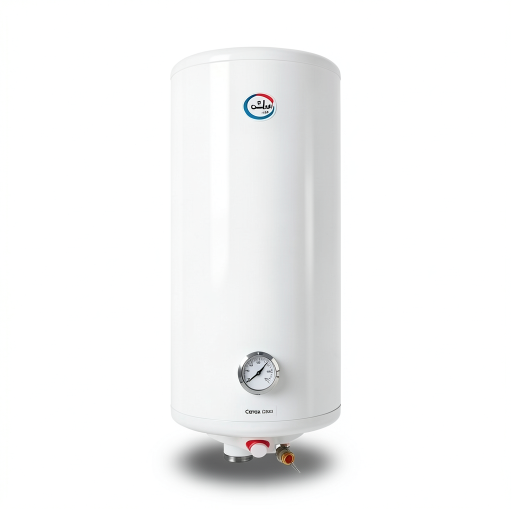Saudi Ceramics 100L Vertical Electric Water Heater - Cerosa Model