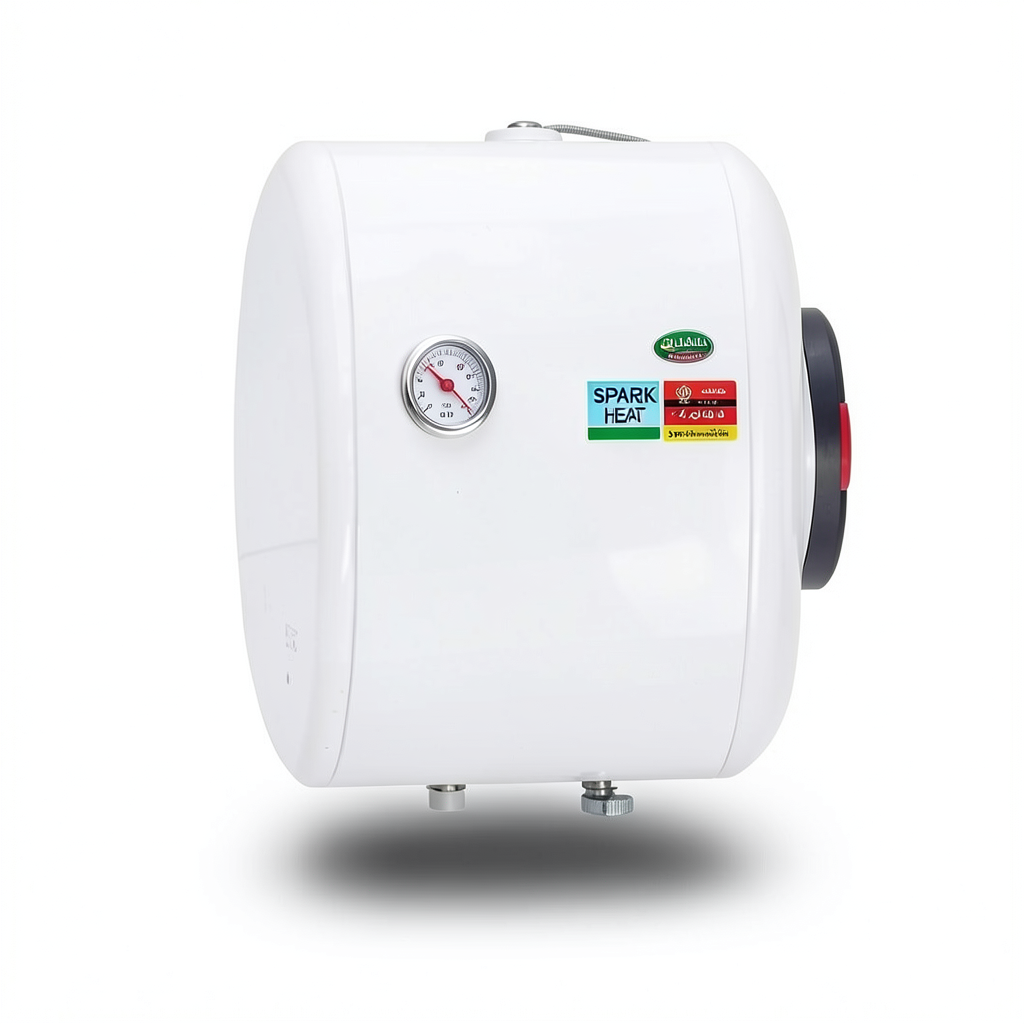SPARK HEAT 50L Horizontal Electric Water Heater by Saudi Ceramics