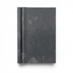   Wallpaper, Wooded design, Dark Gray Color, Size 15.6m×106cm, Model 1136-4 