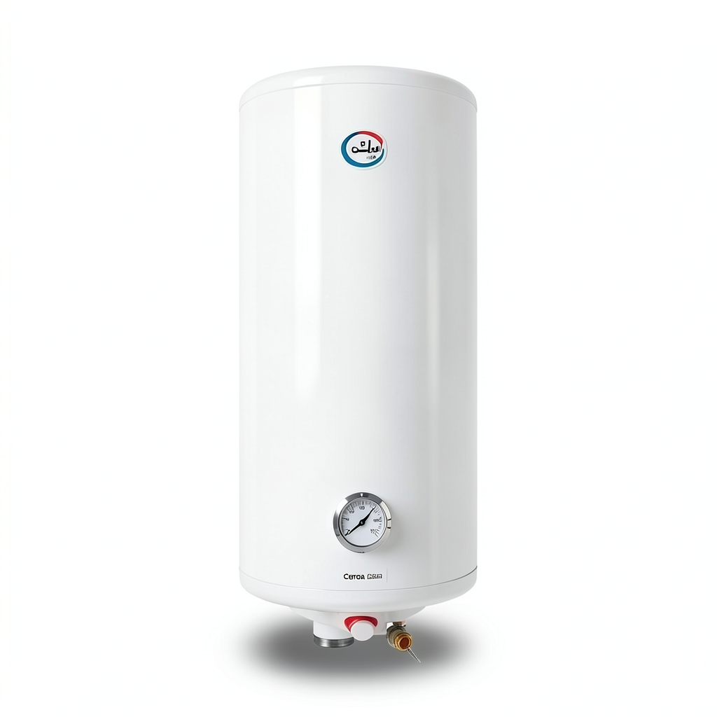 Saudi Ceramics 100L Vertical Electric Water Heater - Cerosa Model