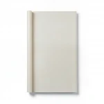 Plain Vinyl Wallpaper, 15.6m×106cm, Light beige Color
