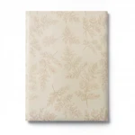 Tree-Patterned wallpaper, vinyl cover, length 15.6 m, width 106 cm, color beige with pale brown