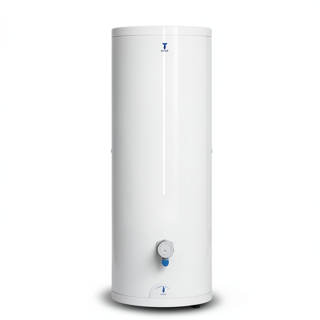 Vertical Electric Water Heater 150 Liter Height 1130 mm White 4000 WATT 220/240 V | Saudi Ceramics