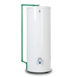 Vertical Electric Water Heater 200 Liter 560 mm White 4500 WATT | Saudi Ceramics