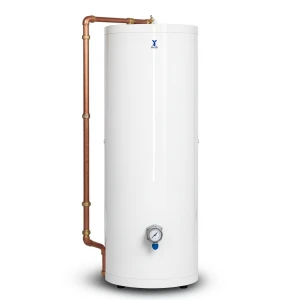 Vertical Electric Water Heater 300 Liter Capacity 560 mm Width White 3000 WATT | Saudi Ceramics