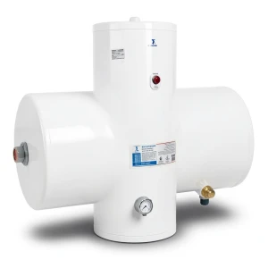 Horizontal Electric Water Heater 300 Liter Capacity 560 mm Width White 4000 WATT | Saudi Ceramics