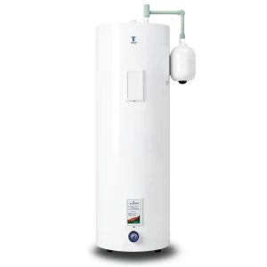 Vertical Central Water Heater Capacity 150 Liter White, 2×3.8 kW 220/240 Volt | Saudi Ceramics