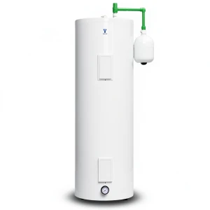Vertical Central Water Heater 200 Liter Capacity 1285 mm Height White | Saudi Ceramics