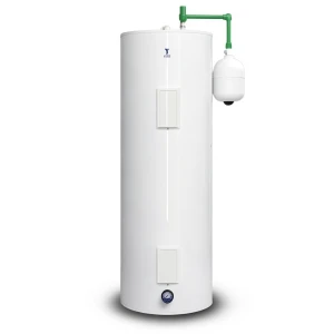 Horizontal Central Water Heater 200 Liter Capacity White, 2×4.5 kW 220/240 V | Saudi Ceramics