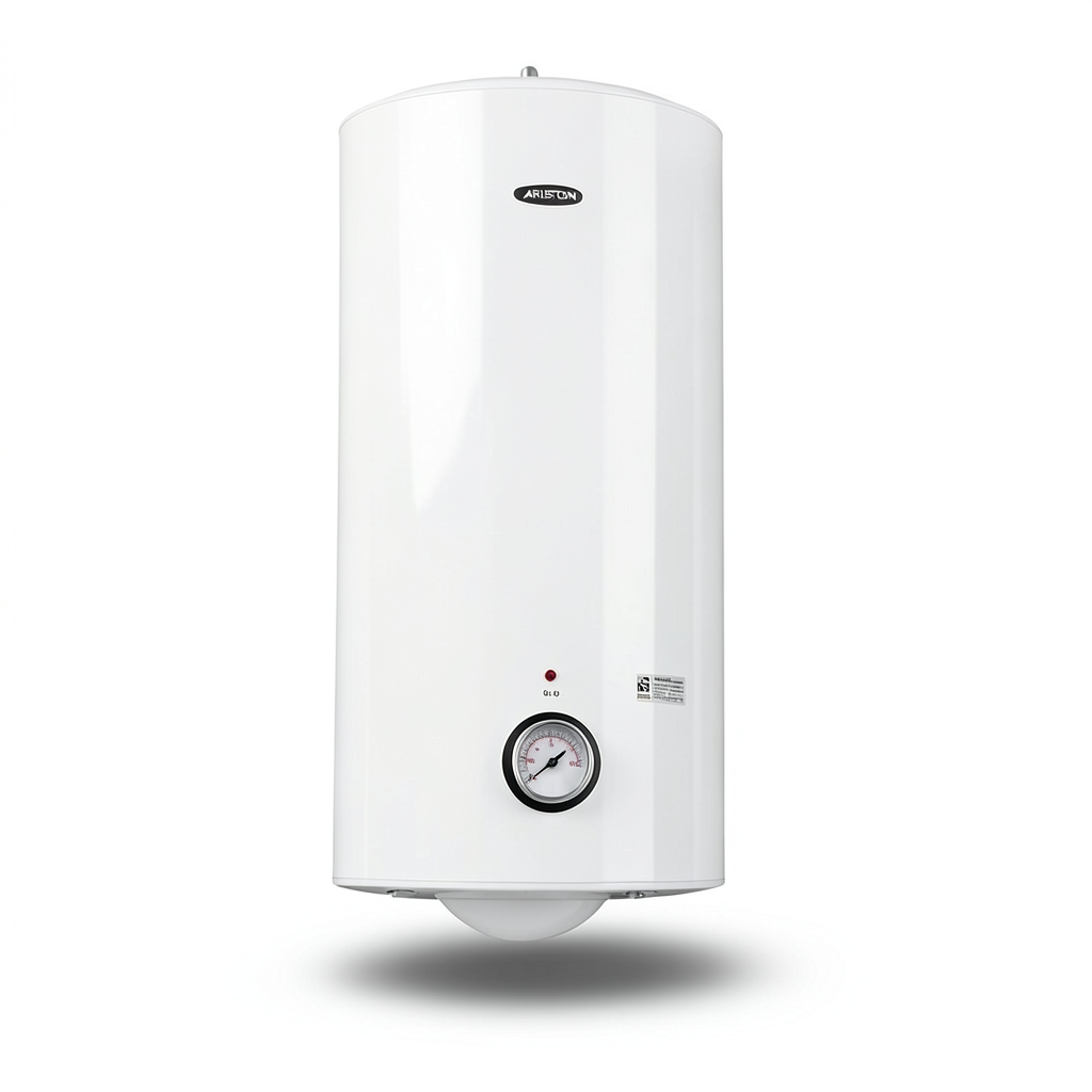Vertical Electric Water Heater 50 Liter Capacity White, 1.2 kW | ARISTON