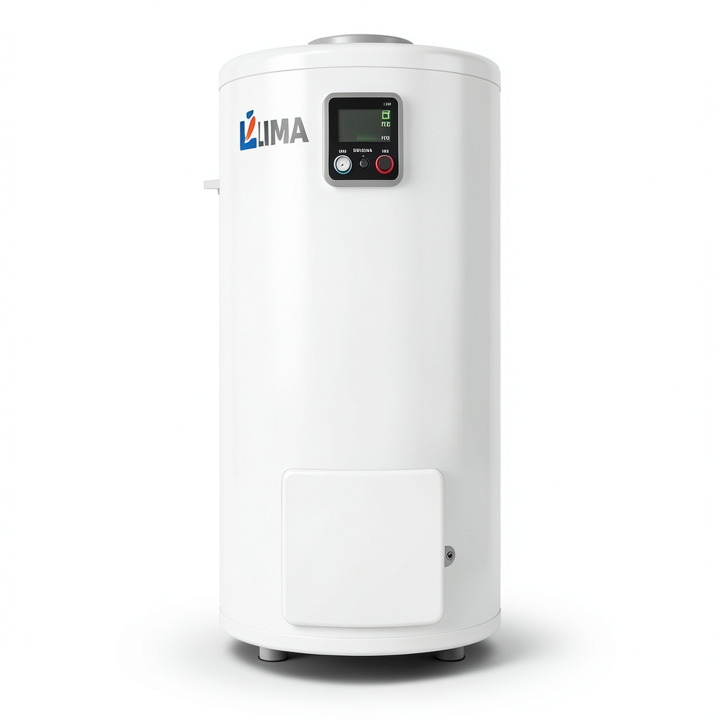 LIMA 500L Commercial Electric Water Heater - Vertical Floor Mount