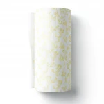   Wallpaper, Tree-Patterned Design, White and yellow Color, Size 15.6m×106cm