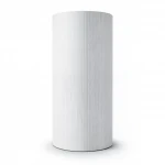Wallpaper, Striped Design, Pale grey Color, Size 15.6m×106cm