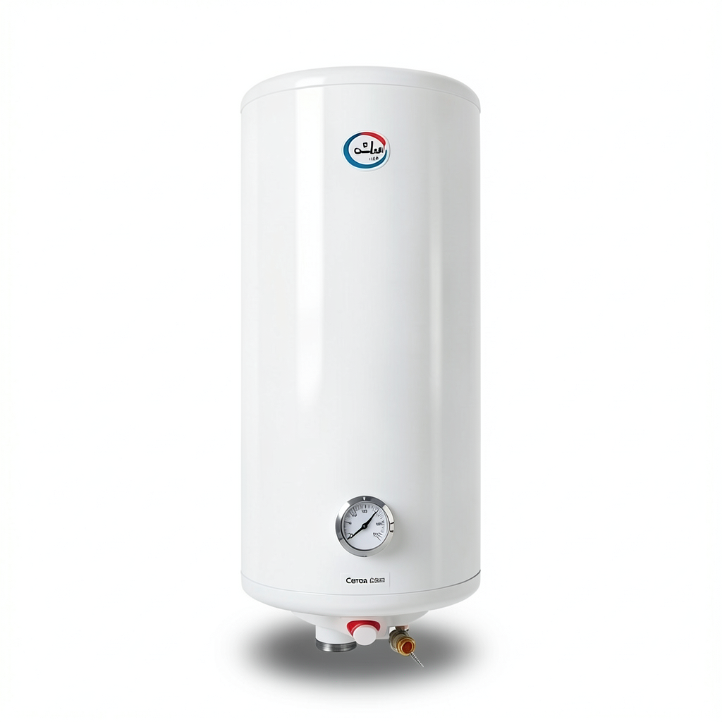 سخان مياه كهربائي عمودي 100 لتر من سعود سيراميك - موديل Cerosa