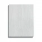 ورق حائط تصميم مقلم، لون رمادي فاتح، مقاس 15.6 م×106 سم