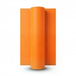 Plain Wallpaper,Vinyl Sheath, Length 15.6m, Width 106cm, orange Color 