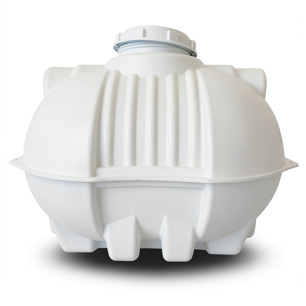 Water Tank Polyethylene Horizontal 2500 Liter Capacity