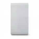 Modern Wall Covering, Length 15.6 meters, Width 106 cm, Light Gray Color 