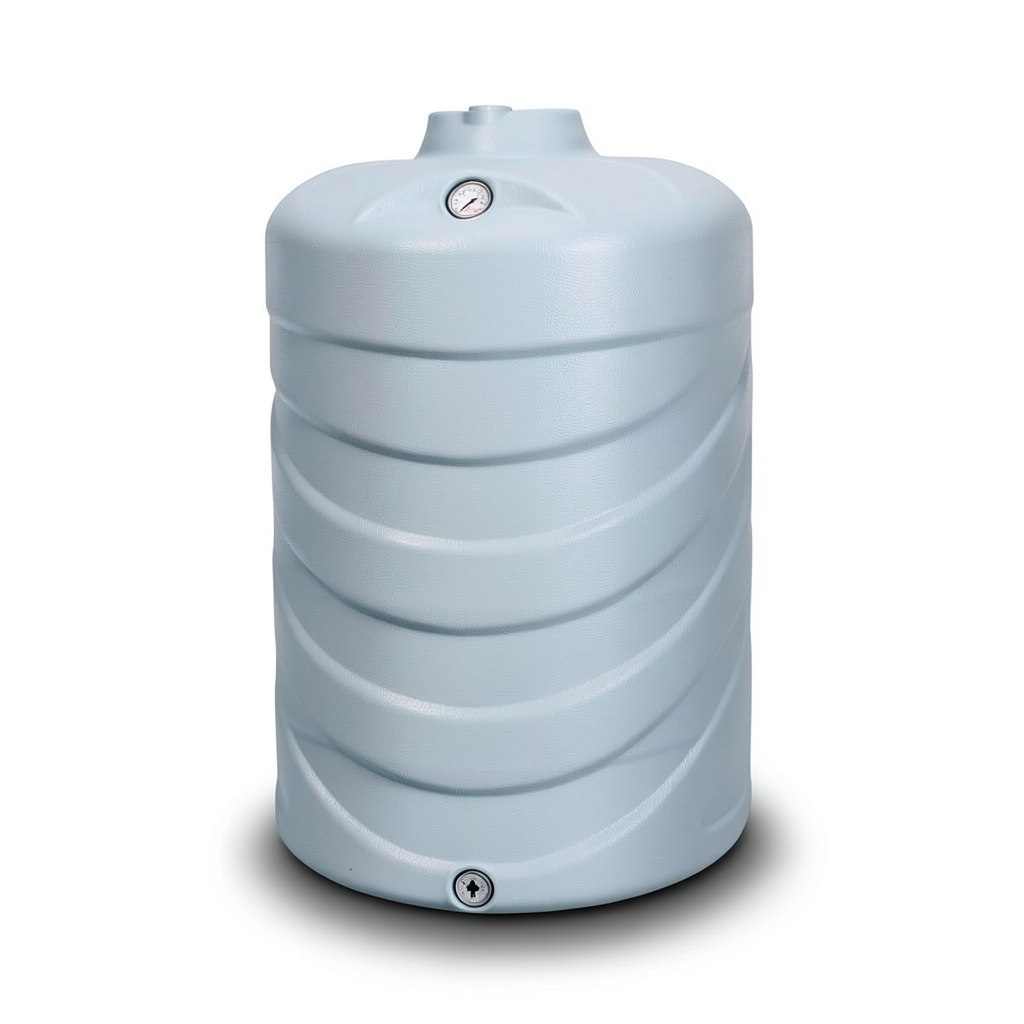 Water Tank 6000 Liter Fiberglass Vertical, Diameter 149-184 cm, Height 270-374 cm