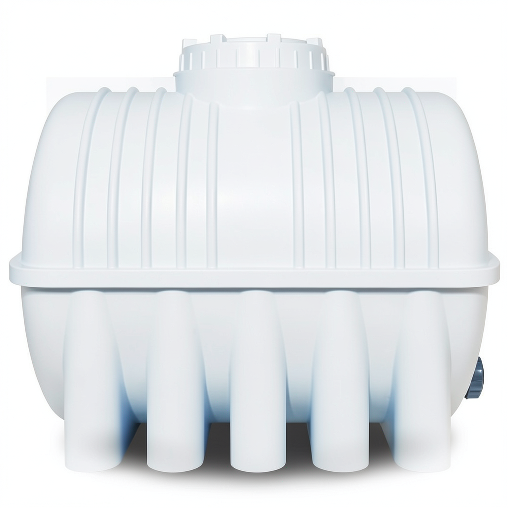 Water Tank 500 Liter Polyethylene Horizontal 121×82 cm