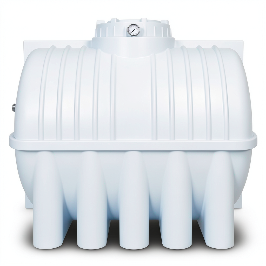 Water Tank 1000 Liter Polyethylene Horizontal, Diameter 99 cm, Long