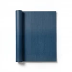 Plain Wallpaper, Vinyl Sheath, Length 15.6m, Width 106cm, Dark cyan Color
